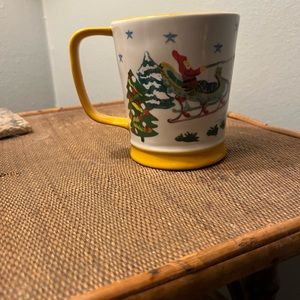 Nathalie Lete Christmas mug- snowy salutations